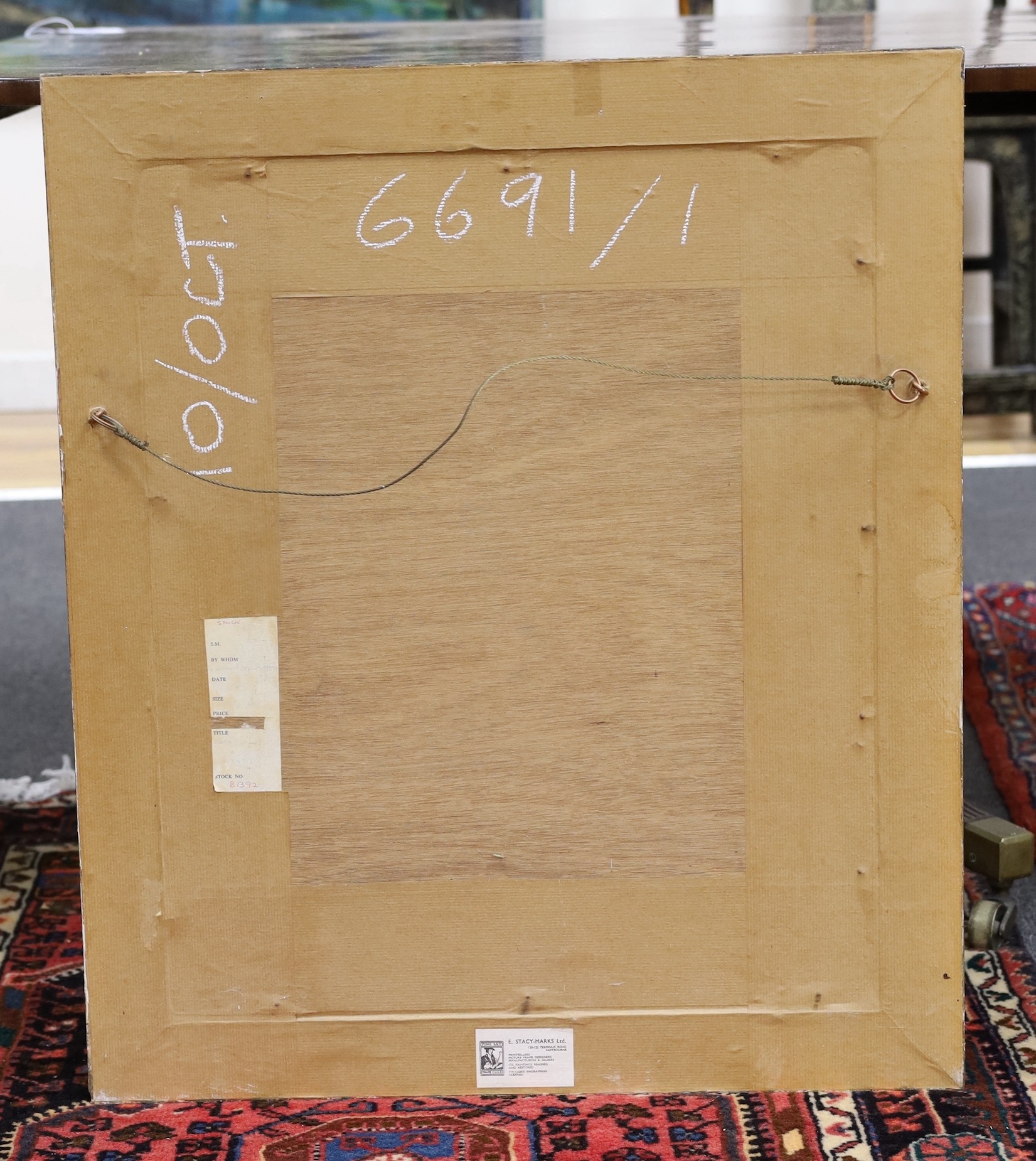 Bennett Oates (1928-2009), oil on board, still life, signed and dated, 60 x 49cm, label verso